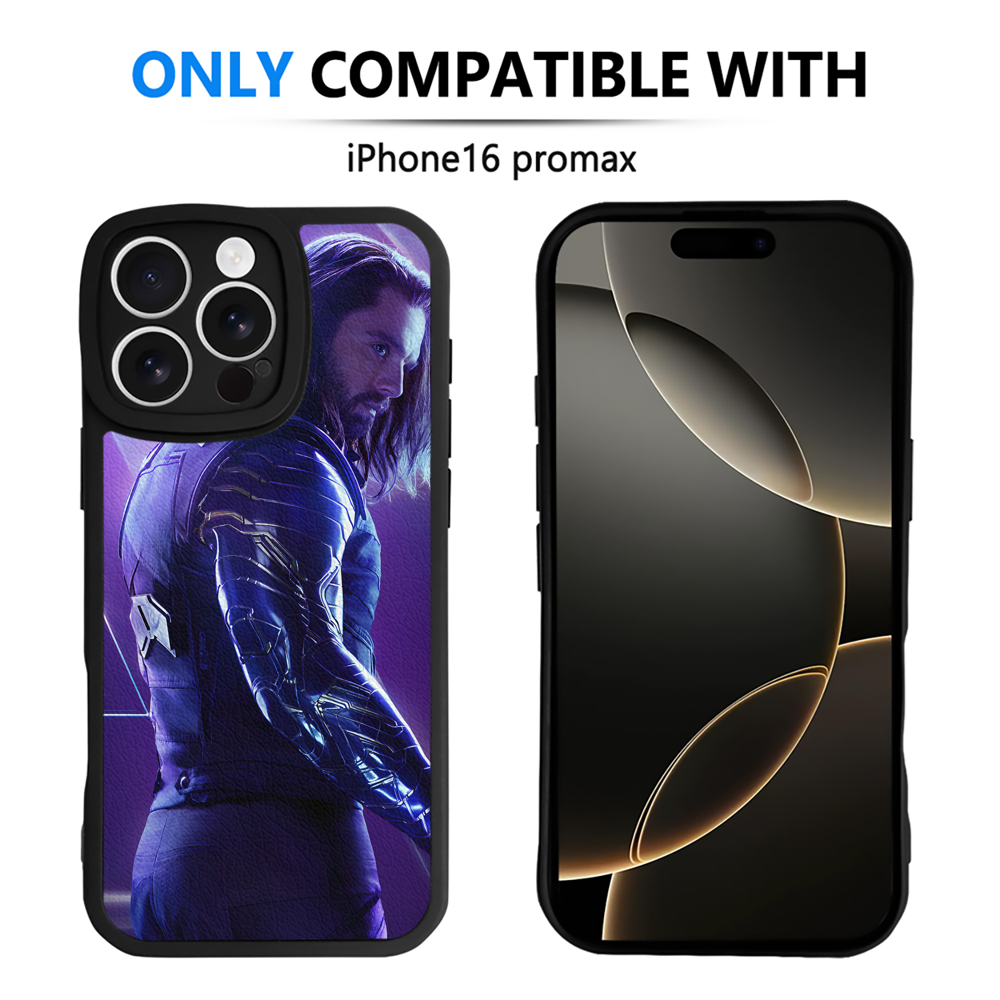 （画像用） アベンジャーズ The Avengers 【iPhone 16シリーズ対応】シリコンスマホケース（レザー調） 材質：シリコン